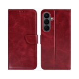Étui Portefeuille Rixus pour Samsung Galaxy S26 FE - Rouge Foncé