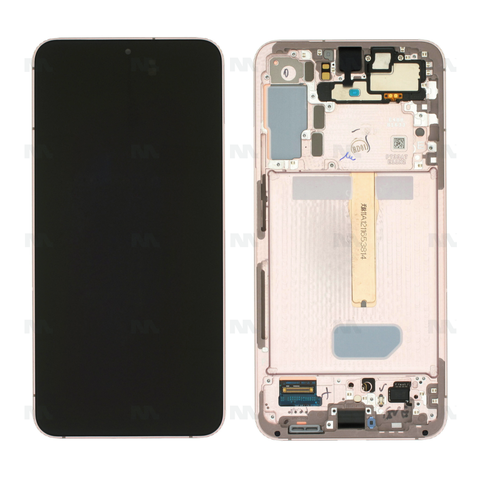 Chassis + Ecran Officiel Service Pack + Vitre pour Samsung Galaxy S22 Plus S906B - Violet