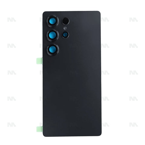 Vitre arrière pour Samsung Galaxy S25 Ultra S938B avec objectif Titanium Jet Black OEM