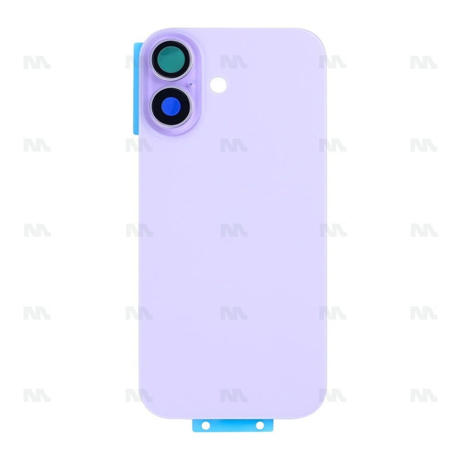 Vitre Arrière sans NFC, cadre de caméra agrandi Lavande Compatible pour Apple iPhone 17