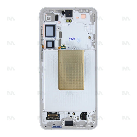 Chassis + Ecran LCD + Vitre pour Samsung Galaxy S24 Plus S926B Marble Grey Pre - Assembled