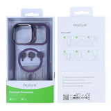 Étui Rixus Classic 03 avec MagSafe pour Apple iPhone 17 Pro violet foncé