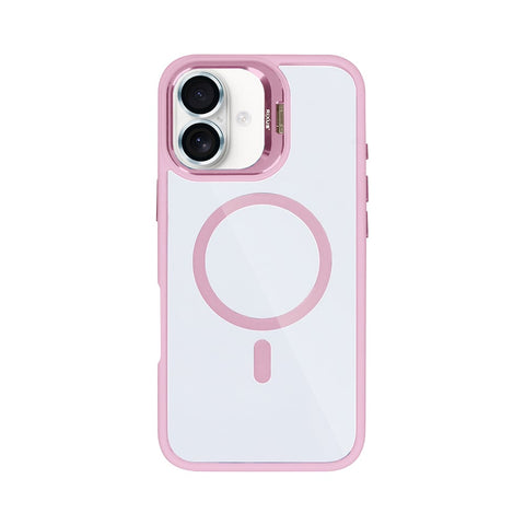 Étui Rixus Classic 03 avec MagSafe pour Apple iPhone 17 rose clair