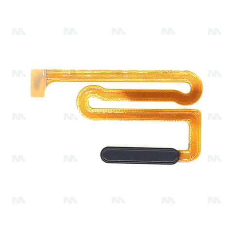 Capteur d'empreintes digitales Nappe On/Off pour Samsung Galaxy A12 A125F, A12 Nacho A127F – Noir – OEM