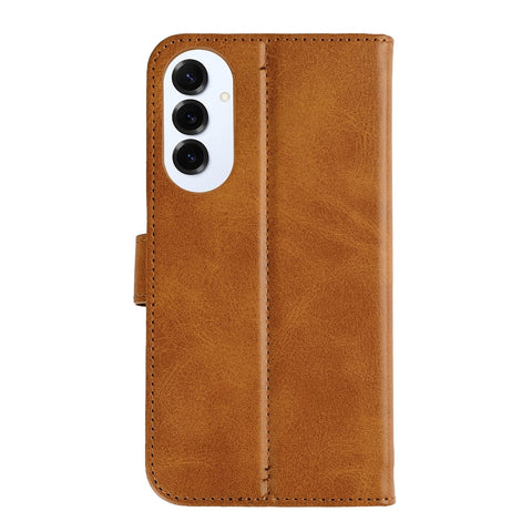 Bibliothèque Rixus pour Samsung Galaxy S25 Edge Marron clair