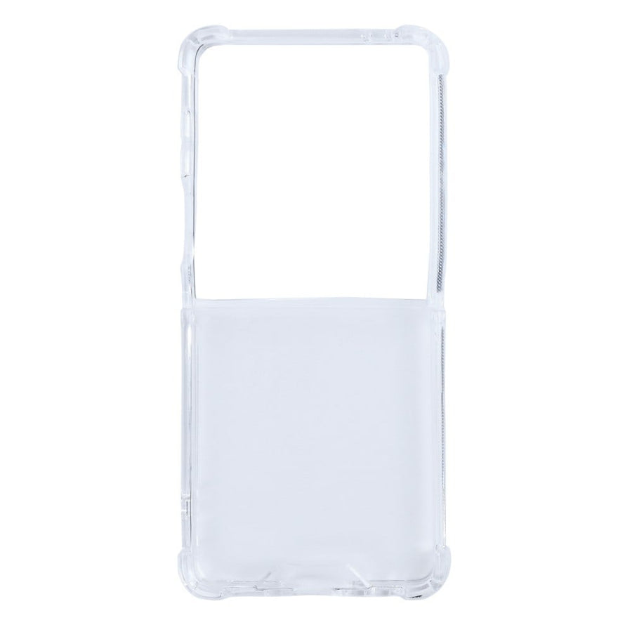 Étui anti-éclatement Rixus pour Samsung Galaxy Z Flip 7 transparent