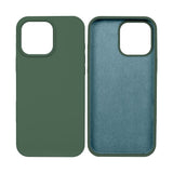 Coque souple en TPU Rixus pour Apple iPhone 16 Pro vert foncé