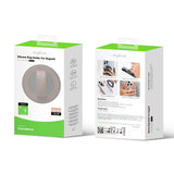 Support pour anneau en silicone Rixus RXPH50 pour Magsafe, rose clair