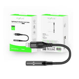 Adaptateur audio Lightning vers 3,5 mm femelle Rixus RXMU36L, 10 cm