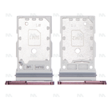 Support pour carte SIM pour Samsung Galaxy S22 Ultra S908B - Bordeaux - OEM