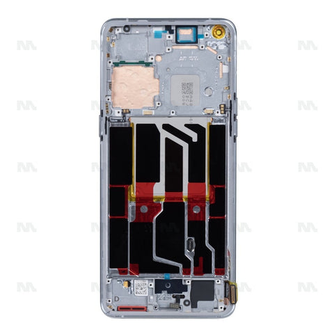 Chassis + Ecran Original OEM + Vitre pour Oppo Find X5 Pro CPH2305 - Ceramic White