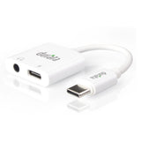 Adaptateur Type C vers 3,55 mm avec audio et charge Durata Rockstar DR-L09