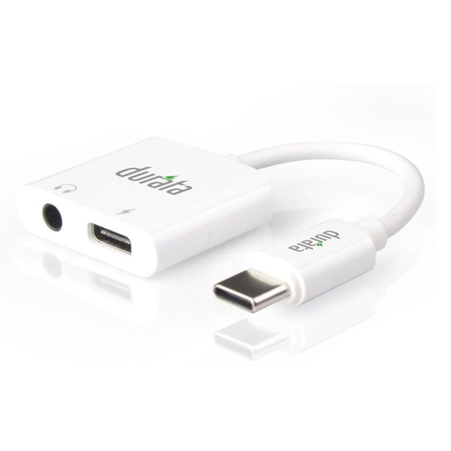 Adaptateur Type C vers 3,55 mm avec audio et charge Durata Rockstar DR-L09