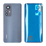 Vitre arrière Xiaomi 12 Pro avec objectif gris OEM