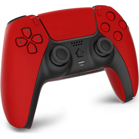 Manette de jeu sans fil Bluetooth pour PlayStation 4 T28 Noir/Rouge