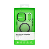 Coque Rixus Aero Shield Compatible MagSafe pour Apple iPhone 17 Pro, 18 Pro - Noir