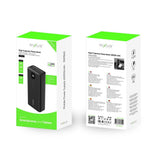 Batterie externe haute capacité Rixus RXPB40 40 000 mAh Noir