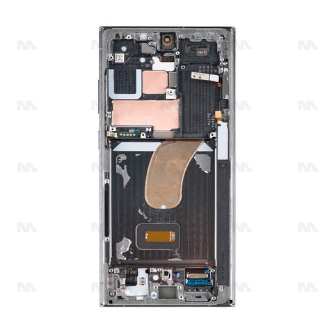 Chassis + Ecran Original Reconditionné + Vitre pour Samsung Galaxy S23 Ultra S918B - Vert