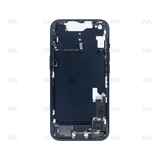 Boîtier pour Apple iPhone 14 avec petites pièces, noir, OEM