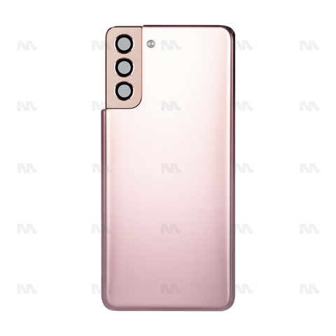 Vitre arrière pour Samsung Galaxy S21 Plus 5G G996B avec objectif Phantom Gold OEM