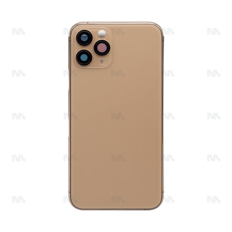 Boîtier avec petites pièces pour Apple iPhone 11 Pro – Or – OEM