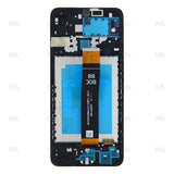 Chassis + Ecran Original OEM + Vitre pour Samsung Galaxy A02 A022F - Noir