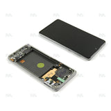 Chassis + Ecran Officiel Service Pack + Vitre pour Samsung Galaxy Note 10 Lite N770F / DS Aura - Glow Silver