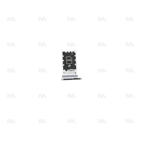 Support de carte SIM pour Samsung Galaxy S25 S931B, S25 Plus S936B – Silver Shadow – OEM