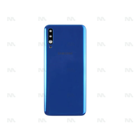 Vitre arrière pour Samsung Galaxy A50 A505F avec objectif bleu OEM