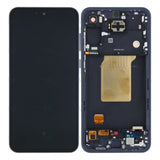 Chassis + Ecran Officiel Service Pack + Vitre pour Samsung Galaxy A55 A556B Navy
