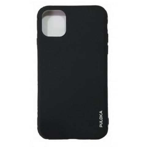 Étui en TPU/silicone Puloka pour iPhone 13 Pro - Noir