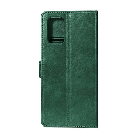 Rixus Bookcase pour Samsung Galaxy A73 5G Vert foncé
