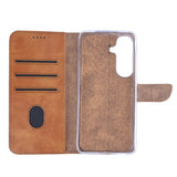 Bibliothèque Rixus pour Samsung Galaxy S26 Marron clair