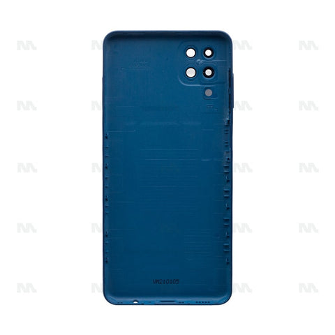 Vitre arrière pour Samsung Galaxy A12 A125F avec objectif bleu OEM