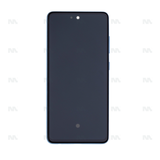 Chassis + Ecran Officiel Service Pack + Vitre pour Samsung Galaxy A52 A525F / A52 5G A526B - Awesome Blue