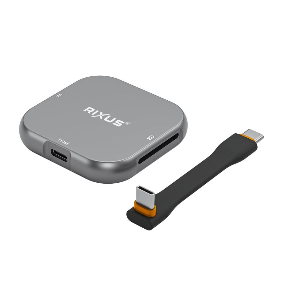Lecteur de Carte SD Magnétique Rixus RXCR23 - Gris