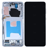 Chassis + Ecran Soft-OLED pour Samsung Galaxy S21 Plus 5G G996B - Phantom Silver