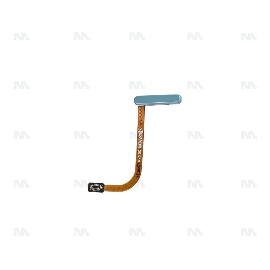 Nappe de capteur d'empreintes digitales pour Samsung Galaxy A26 A266B avec bouton d'alimentation – Menthe – OEM