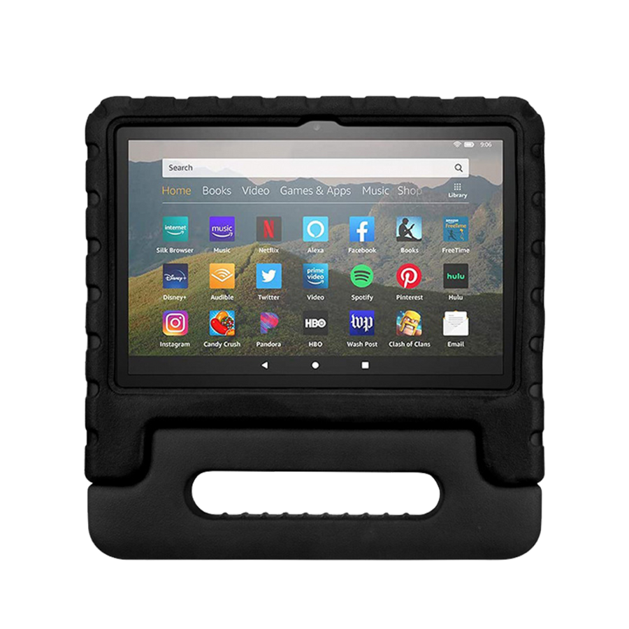 Étui pour tablette Rixus RXTC06 pour enfants pour Apple iPad Pro 11 pouces (2022, 2021, 2020, 2018), iPad Air 4 10,9 pouces (2020) Noir