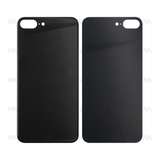 Vitre Arrière avec bloc complet pour Apple iPhone 8 Plus - Noir - Compatible
