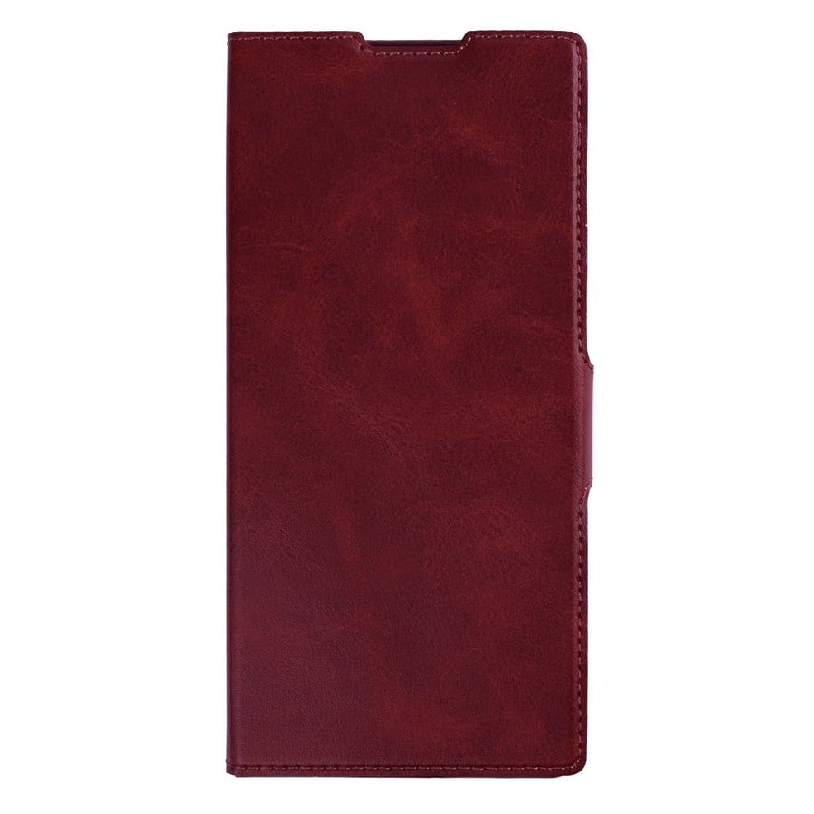 Étui Portefeuille Avec Porte-Stylo Rixus Pour Samsung Galaxy Z Fold8 Ultra Rouge Foncé
