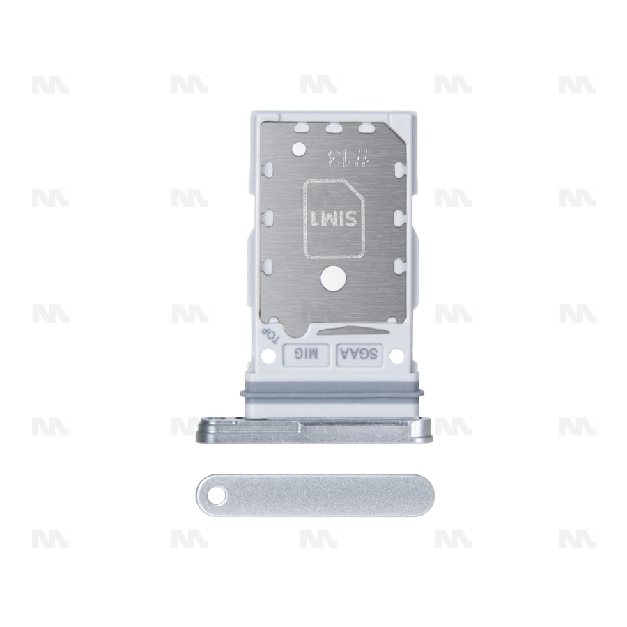 Support pour carte SIM argenté OEM pour Samsung Galaxy S23 FE S711B
