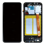 Chassis + Ecran Officiel Service Pack + Vitre pour Samsung Galaxy A20e A202F - Noir