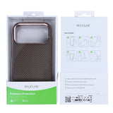 Coque Mag Carbon avec MagSafe pour Apple iPhone 17 Pro - Marron