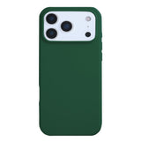 Coque de téléphone souple en TPU Rixus avec MagSafe pour Apple iPhone 17 Pro Max vert foncé