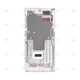 Cadre central pour Samsung Galaxy S23 Ultra S918B – Crème – OEM