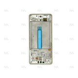 Chassis + Ecran Officiel Service Pack + Vitre pour Samsung Galaxy A73 5G A736 - Blanc
