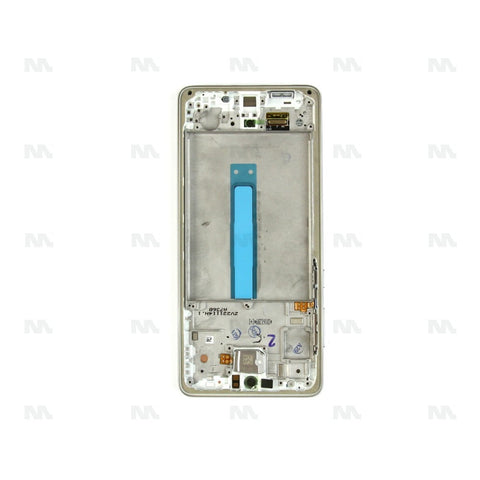 Chassis + Ecran Officiel Service Pack + Vitre pour Samsung Galaxy A73 5G A736 - Blanc