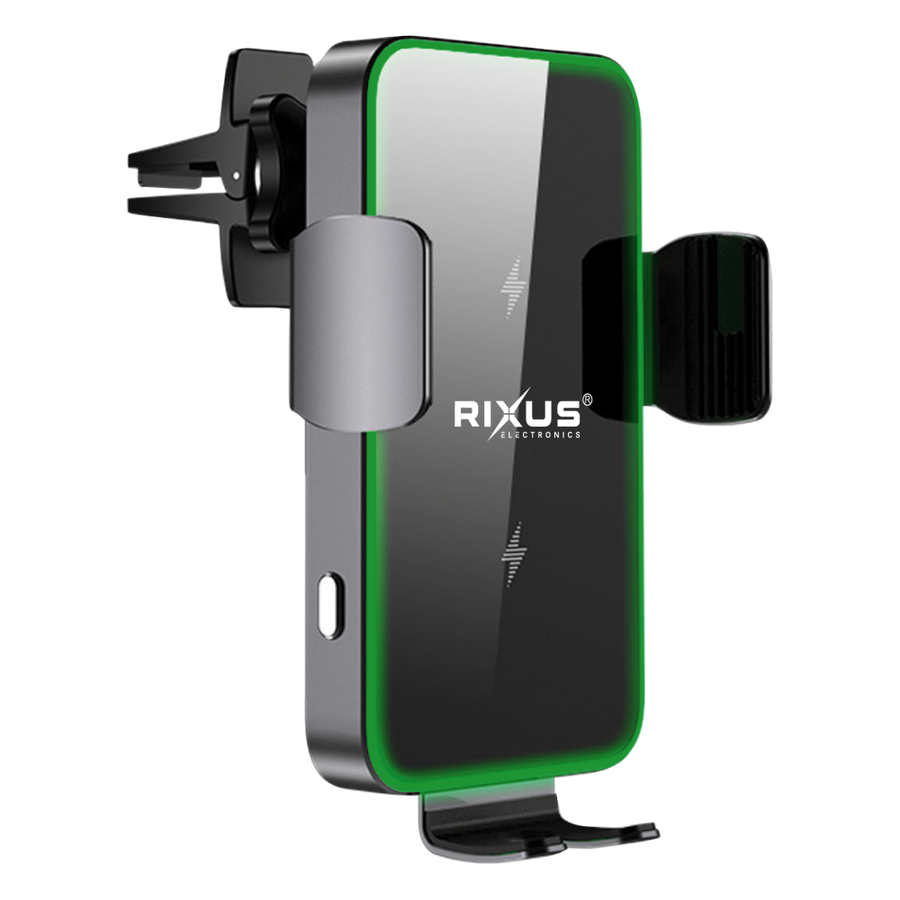 Support voiture sans fil à détection automatique Rixus RXWC36 Noir