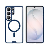 Coque Rixus Crystal Amber pour Samsung Galaxy S26 Ultra - Bleu Profond